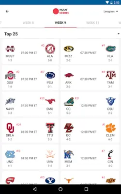 Gatorsports android App screenshot 0